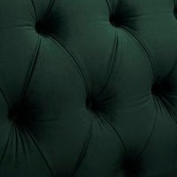 Mayfair Velvet Fabric 1.5 Seater Sofa, Green Velvet - Image 10