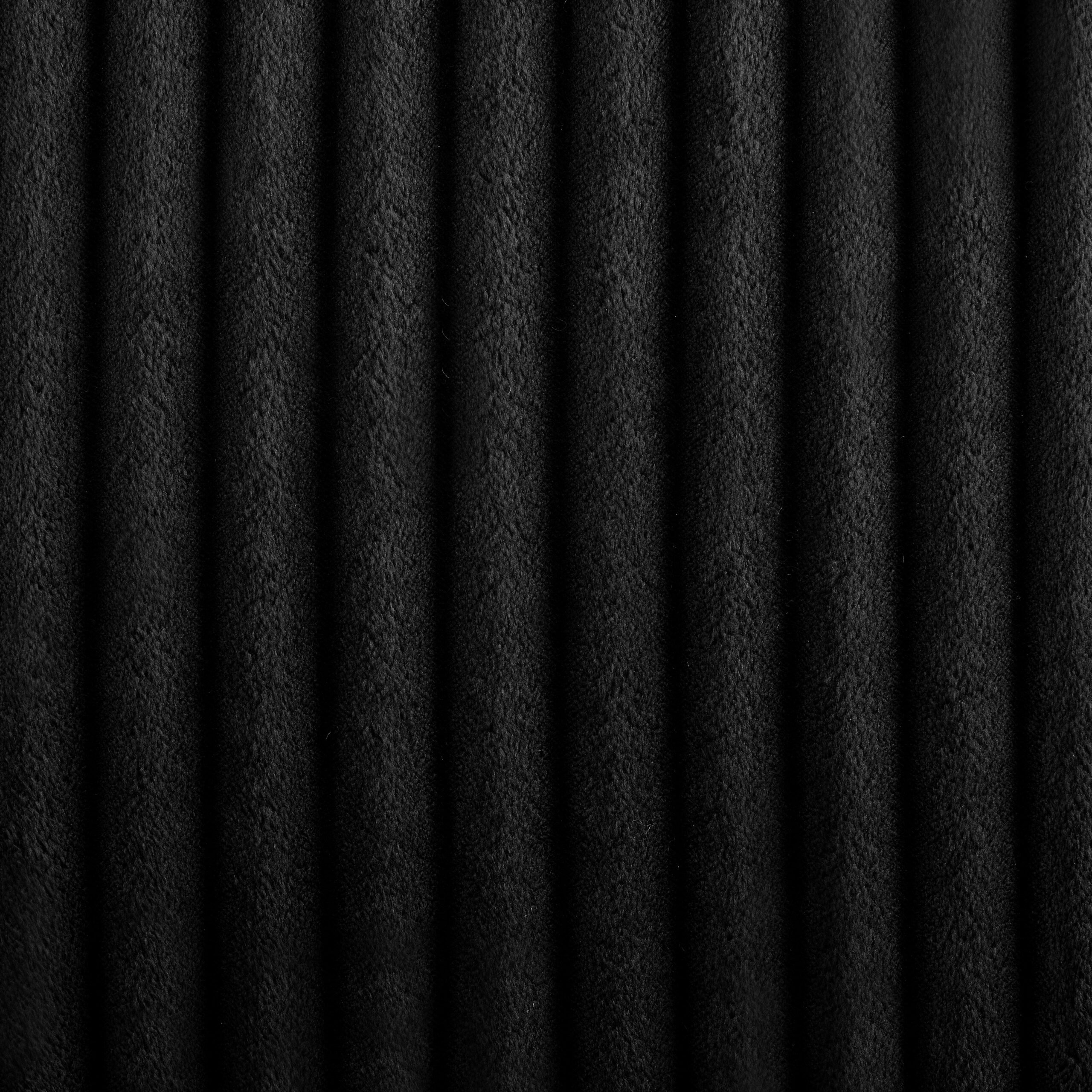 Skyler Swivel Loveseat, Black Teddy Jumbo Cord - Image 9